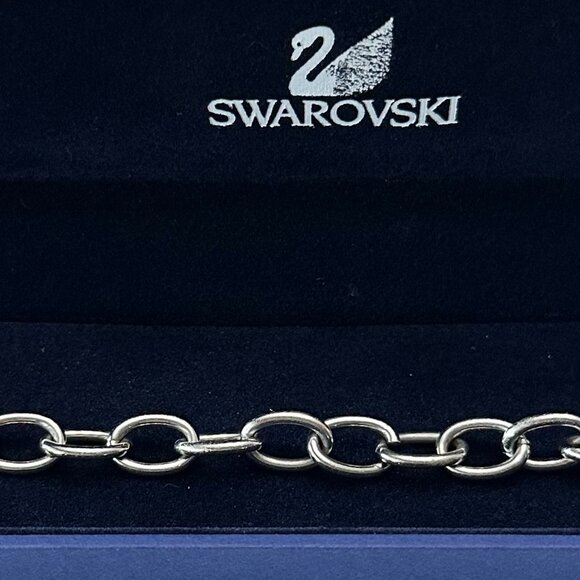 Swarovski Oval Link Charm Bracelet - Picture 4 of 5